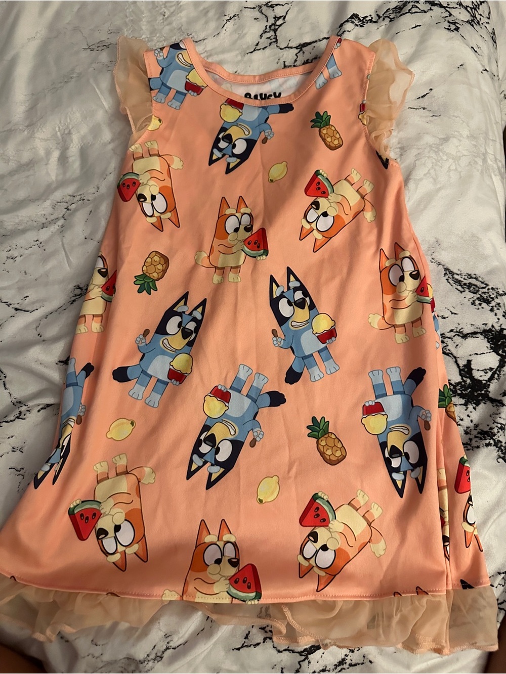 Bluey size 5 t nightgown good condition